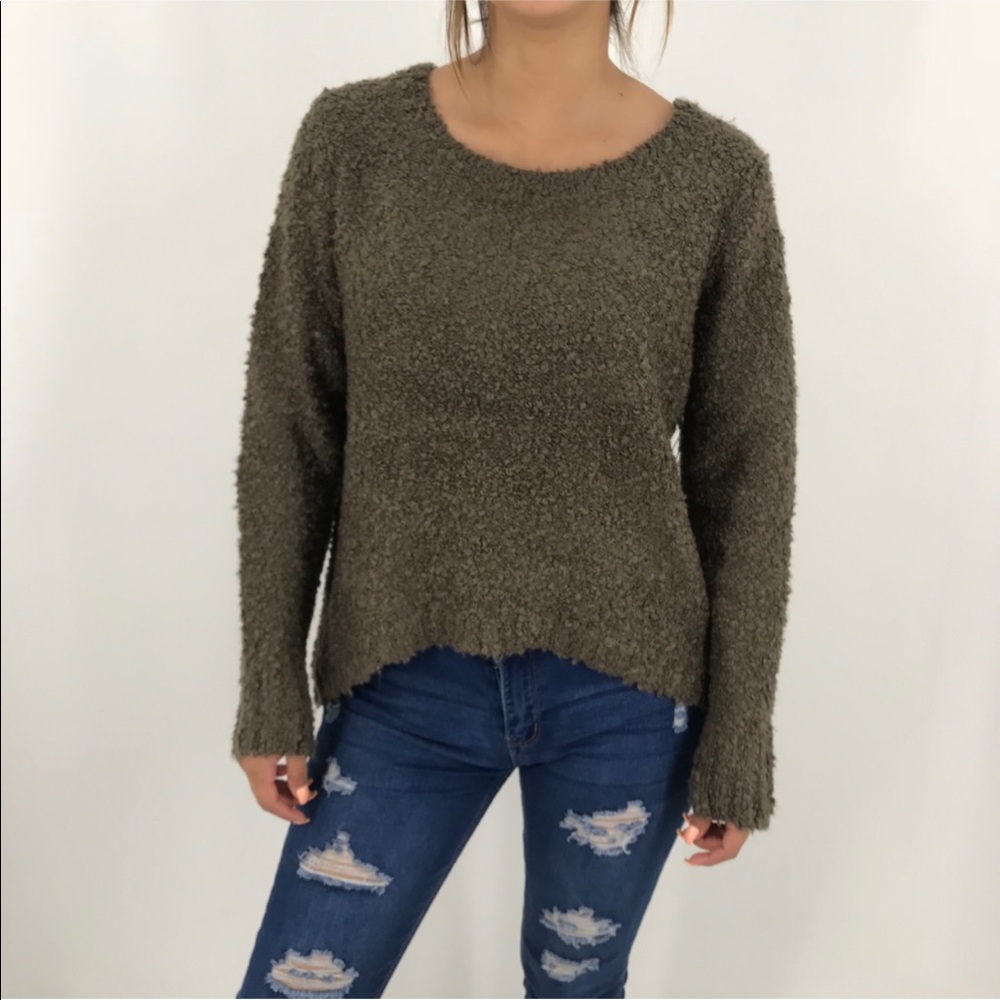 sweater, Taupe